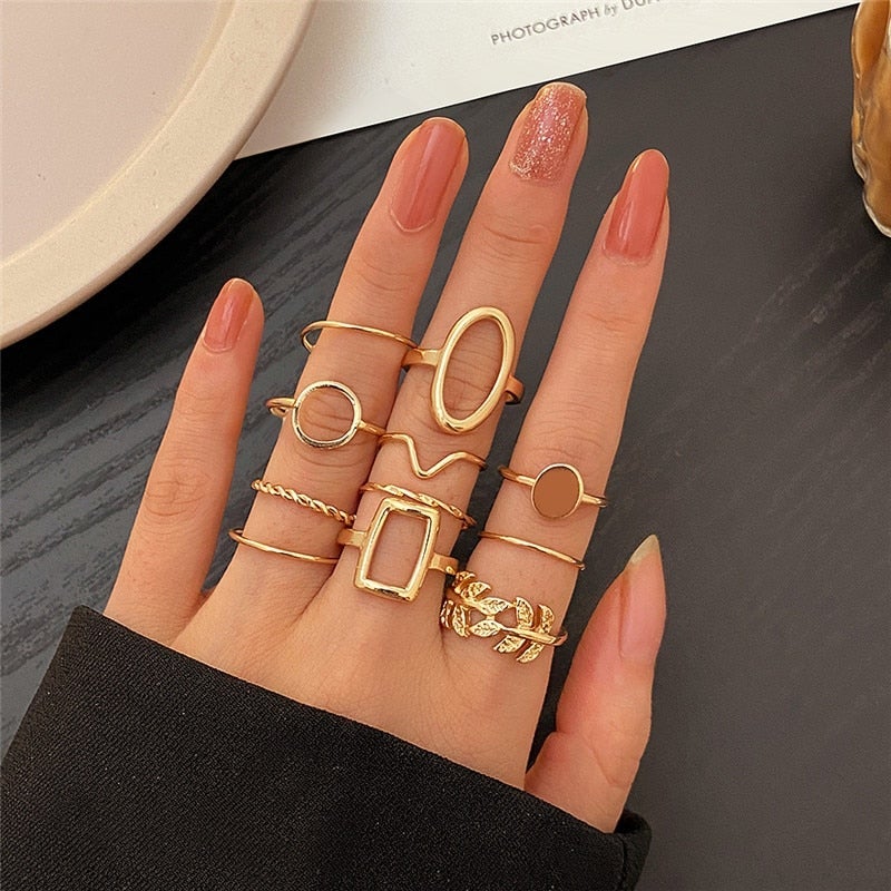 Pack 11 Vintage Silver Rings (BUY 1 GET 1 FREE)