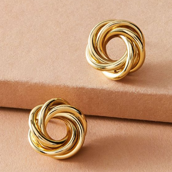 Vintage Golden Spiral Earrings (BUY 1 GET 1 FREE)